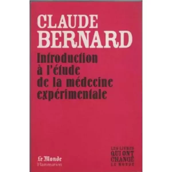 Introduction A L'etude De La Medecine Experimentale (Monde) - Bernard Claude-image