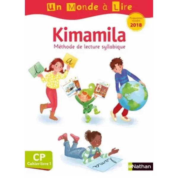 Un Monde à Lire - SéRie Blanche - Cahier-Livre 1 Cp: Programmes ModifiéS 2018 - Isabelle Le Guay, Nadine Robert-image