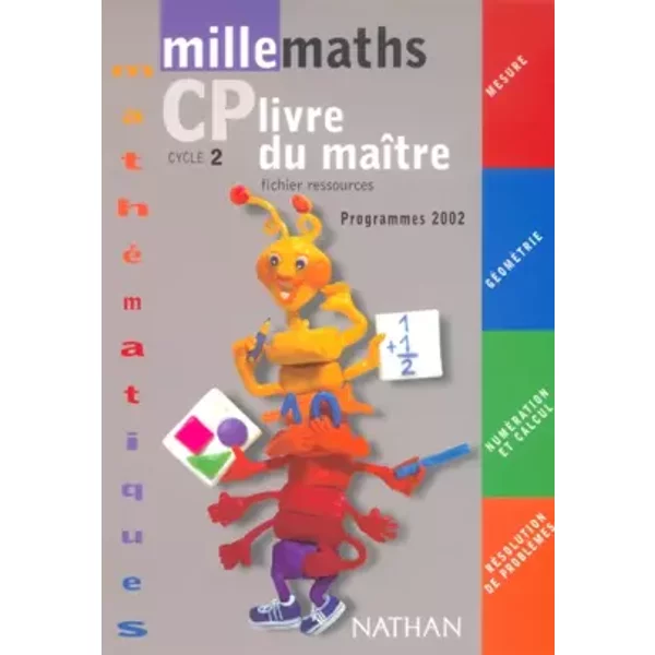 Millemaths CP: Livre du maître - Jean-Luc Brégeon, Claude Debout, Luce Dossat, André Myx