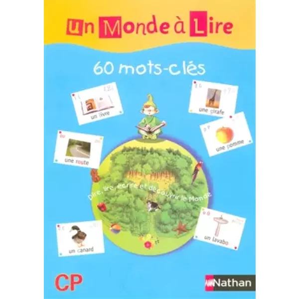 60 Affichettes "Mots-CléS" Un Monde à Lire Cp - Collectif-image