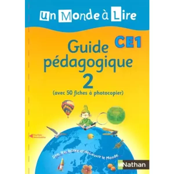 Un Monde à Lire CE1 - Catherine Boyer, Mireille Hartmann, Isabelle Le Guay, Nadine Robert, Alain Bentolila-image