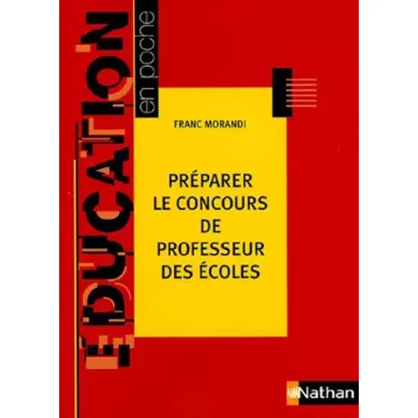 PréParer Le Concours De Professeur Des éColes - Franc Morandi-image