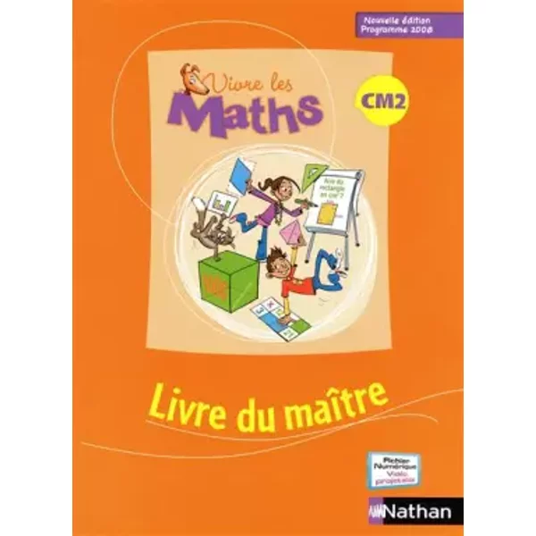 Vivre Les Maths CM2 - Collectif-image