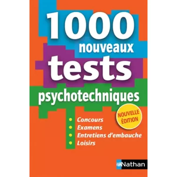 1 000 nouveaux tests psychotechniques - entraînement intensif - 2016 - Élisabeth Simonin