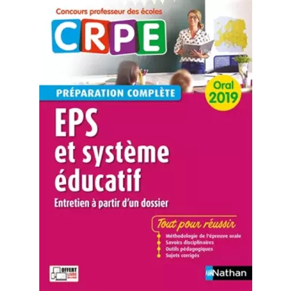 Eps - SystèMe éDucatif - Oral 2019 - PréParation ComplèTe - Crpe - Catherine Christin, Alain Saint-Jalmes-image