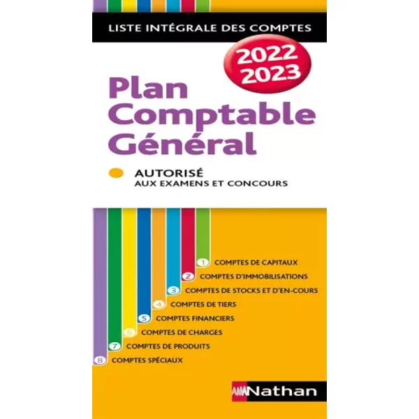 Plan Comptable GéNéRal - éDition 2022/2023 - Jean-Luc Siegwart-image