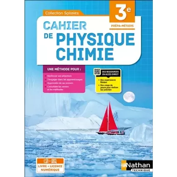 Cahier de Physique-Chimie - 3e Prépa Métiers - Coll. Spirales - Franck Darmendrail, Isabelle Delaunay, Marielle Fron, Astrid Grémillet, Steve Lefloch