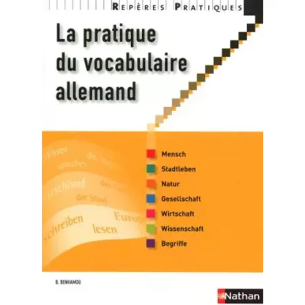 La Pratique Du Vocabulaire Allemand - Brigitte Benhamou-image