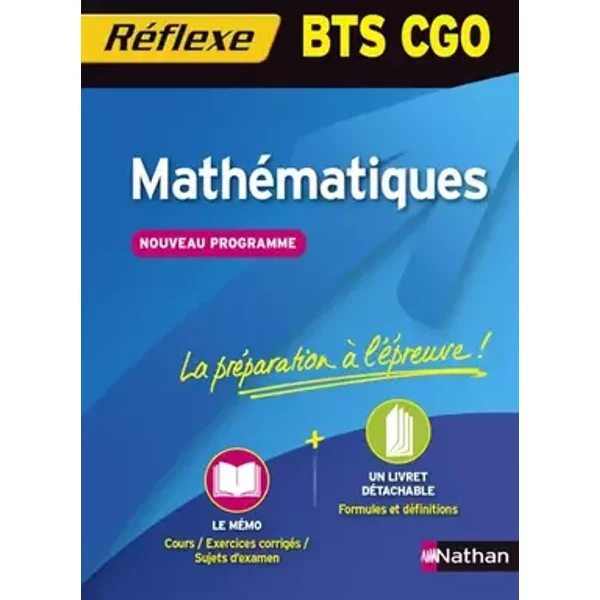 Mathématiques BTS CGO - Jean-Luc Dianoux, Muriel Dorembus
