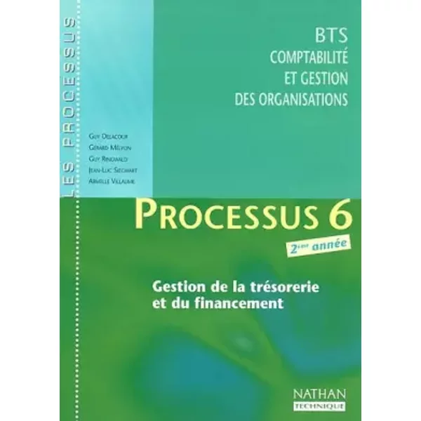 Processus 6 BTS CGO 2ème année. Gestion de la trésorerie et du financement - Collectif