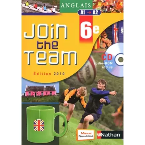 Anglais - Join The Team 6E - Cyril Dowling, Sylvain Kustyan, Sylvie Sandra, HéLèNe Adrian-image