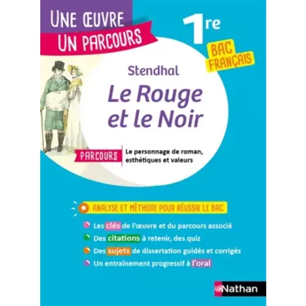 Le Rouge Et Le Noir - ÉTude De L'oeuvre IntéGrale Et Outils Pour RéUssir Son Bac FrançAis 2021 - Stendhal, Stendhal-image