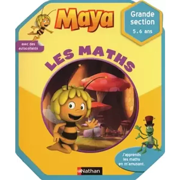 Maya l'abeille - Les maths - 5/6 ans - Christelle Chambon, Bénédicte Colin
