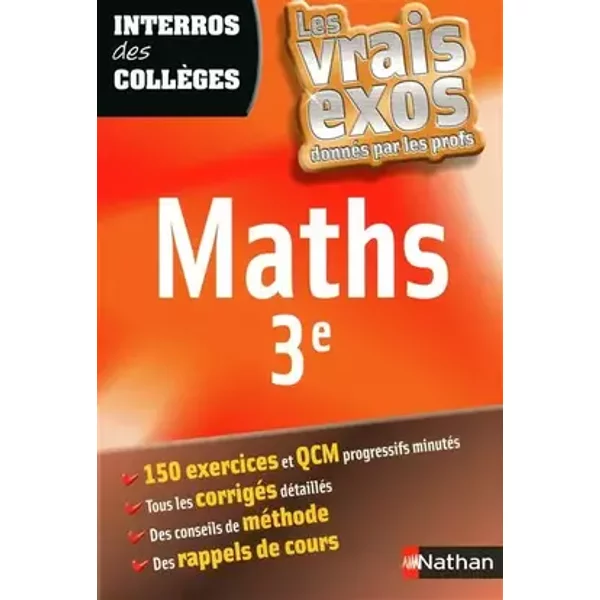 Maths 3e - Lucie-Anne Billy