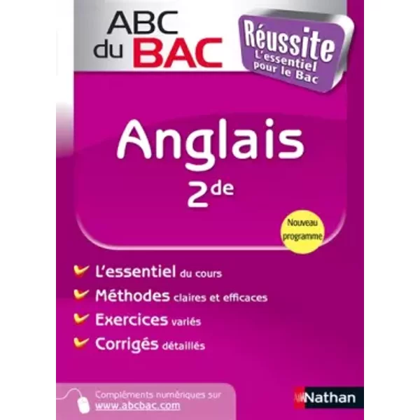 Abc Du Bac RéUssite Anglais 2De - Brigitte Arnaud Et Claude Vollaire-image