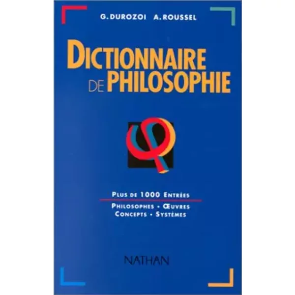 Dictionnaire De Philosophie - GéRard Durozoi-image