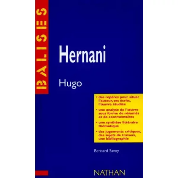Hernani, Victor Hugo - Bernard Savoy-image