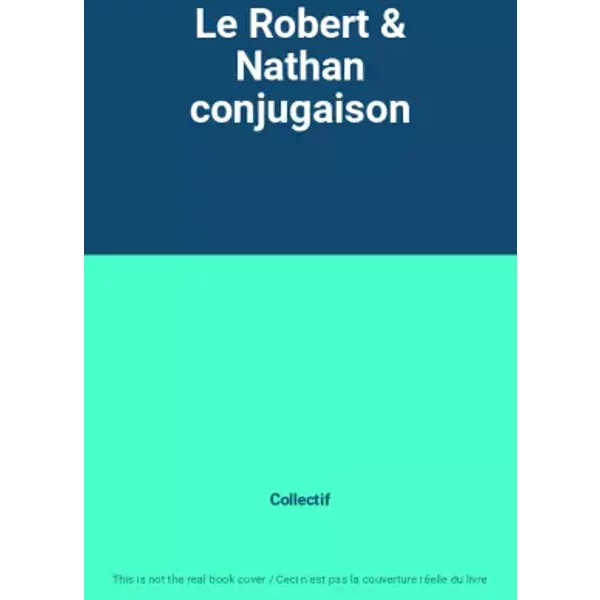 Le Robert & Nathan Conjugaison - Collectif-image