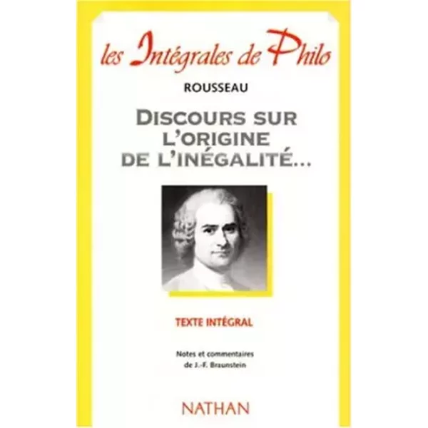 Discours Sur L'origine Et Les Fondements De L'inéGalité Parmi Les Hommes - Jean-Jacques Rousseau-image