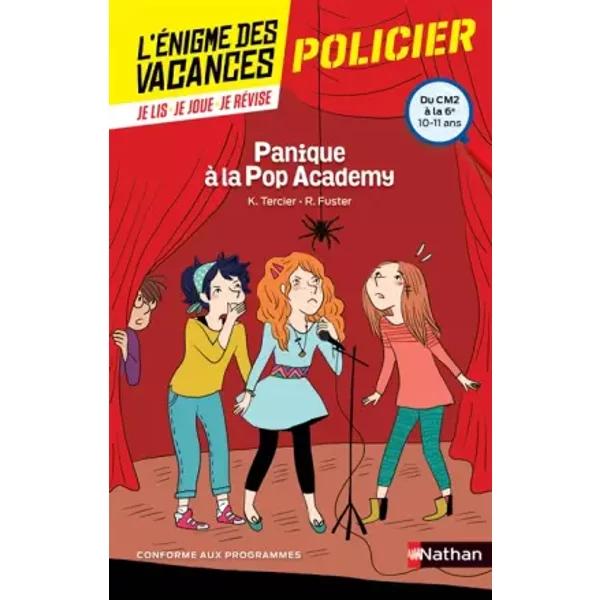 Panique à La Pop Academy - Cahier De Vacances - Roselyne Fuster, Karine Tercier-image