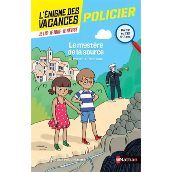 Le MystèRe De La Source - Cahier De Vacances - Karine Tercier Et Isabelle Petit-Jean-image