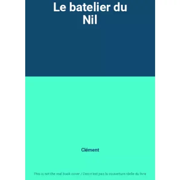 Le Batelier Du Nil - CléMent-image