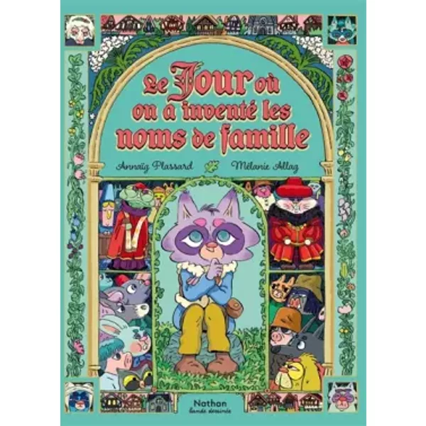 Le Jour Où On A Inventé Les Noms De Famille - Nathan Bande DessinéE - DèS 8 Ans-image