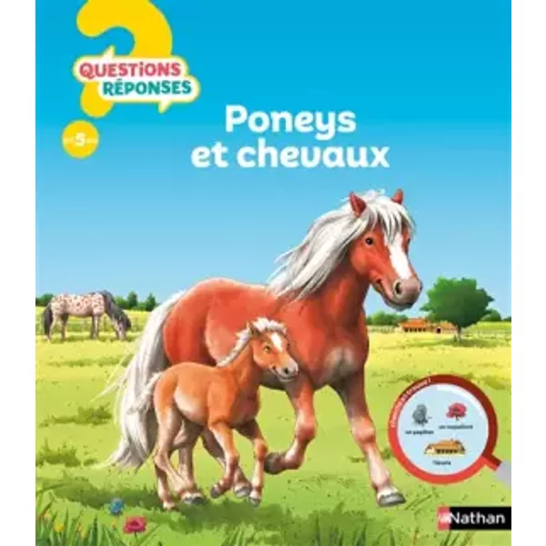 Poneys Et Chevaux - Anne-Sophie Baumann, Marcelle Geneste-image