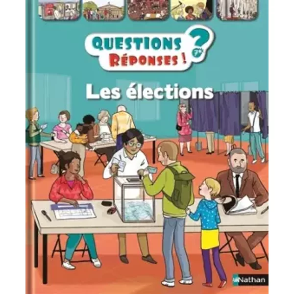 Les éLections - Questions/RéPonses - Doc DèS 7 Ans (46) - Sylvie Baussier, Maud Riemann-image