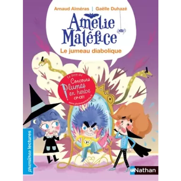 AméLie MaléFice - Le Jumeau Diabolique - Niveau 3 - DèS 6 Ans - Arnaud AlméRas-image