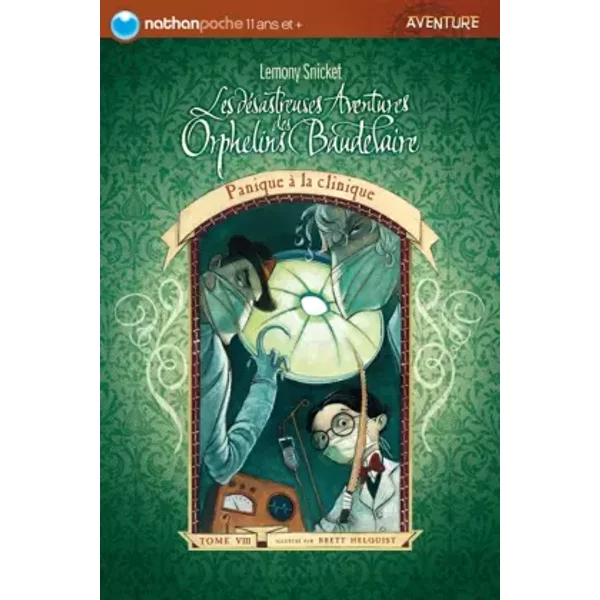 Des Ave Orph Baud T08 Panique - Lemony Snicket, Brett Helquist, ROSE-MARIE Vassallo-image