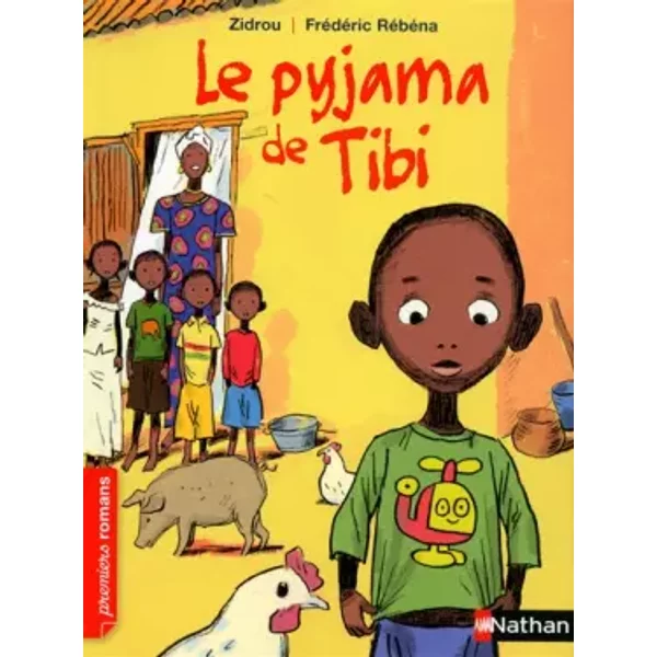 Le Pyjama De Tibi - Roman Vie Quotidienne - De 7 à 11 Ans - Zidrou, FréDéRic RéBéNa-image