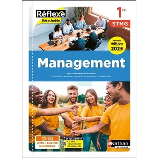 Management - 1re STMG - Coll. Réflexe - Caroline Bayle, Hélène Dugier, Xavier Le Ven, Marilyne Pasquet, Emmanuelle Sardain