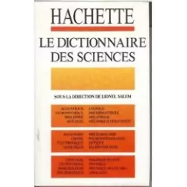 Le Dictionnaire Des Sciences - Lionel Salem-image
