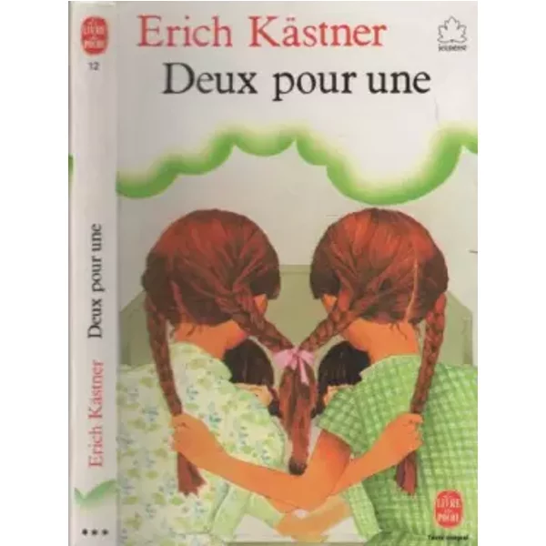 Deux Pour Une : Collection : Le Livre De Poche Jeunesse N° 12 - Erich KäStner-image