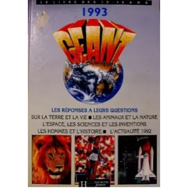 GéAnt 1993 : Le Livre Des 10-15 Ans - Collectif-image