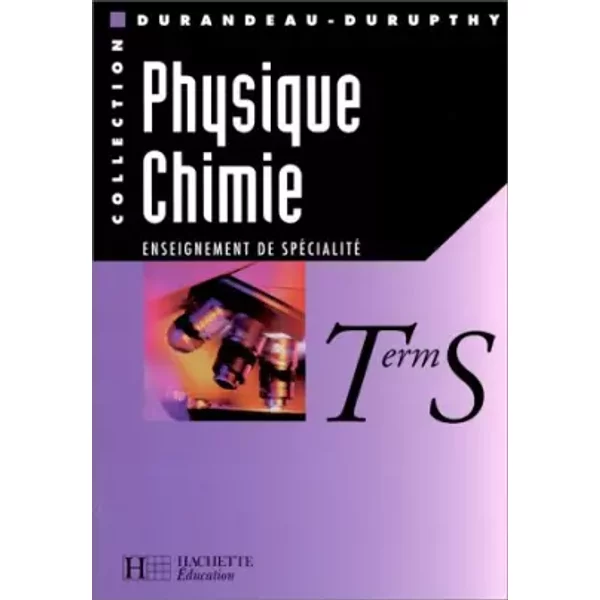 Physique, Chimie, Terminale S, Enseignement De SpéCialité - Jean-Pierre Durandeau-image