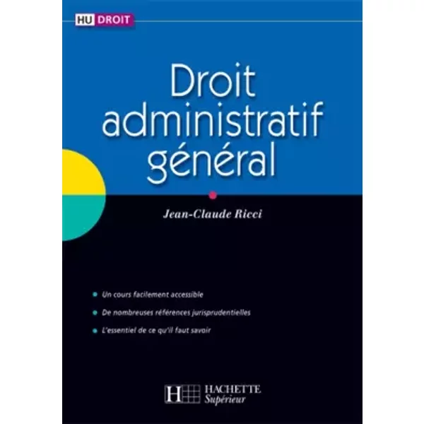Droit GéNéRal Administratif - Jean-Claude Ricci-image