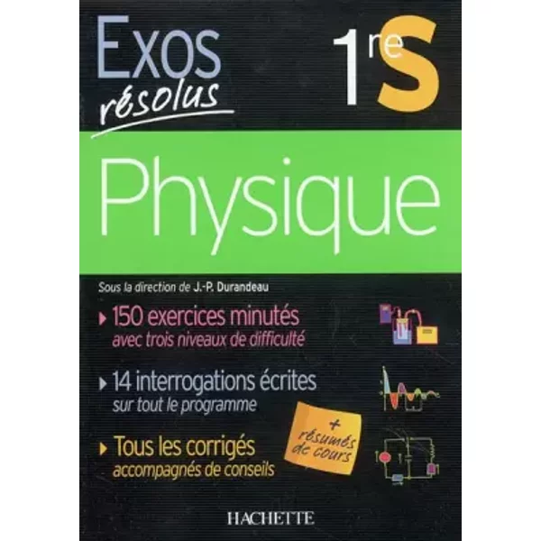 Exos RéSolus : Physique 1E S - Jean-Pierre Durandeau-image