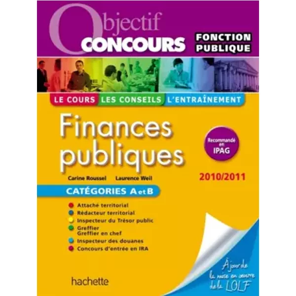 Finances Publiques CatéGories A Et B : Fonction Publique - Carine Roussel-image