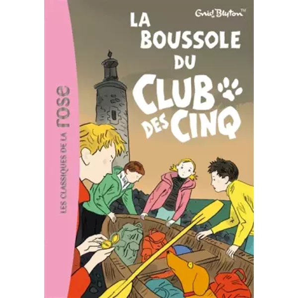 Le Club Des Cinq, Tome 19 : La Boussole Du Club Des Cinq - Enid Blyton-image