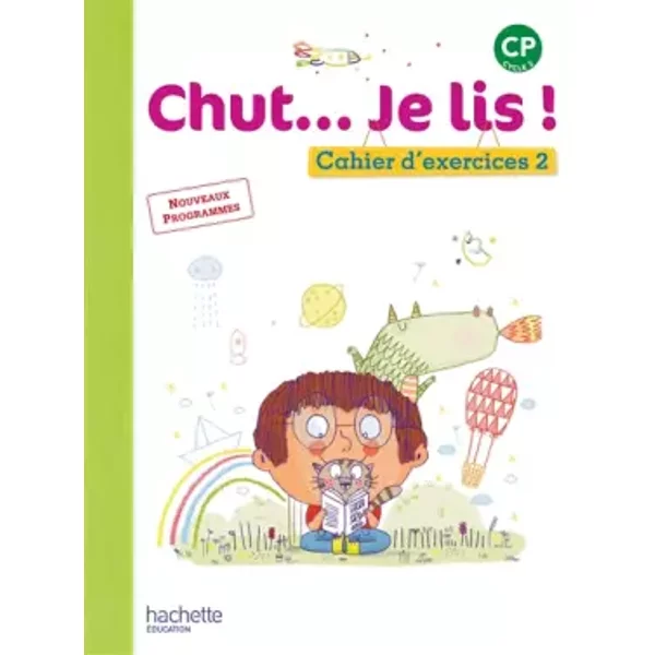 Chut... Je Lis ! MéThode De Lecture Cp - Cahier éLèVe Tome 2 - Ed. 2016 - JoëLle ThéBault, Annick Vinot, Jacques David, ValéRie De Oliveira-image