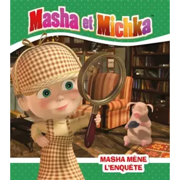 Masha Et Michka - Masha MèNe L'enquêTe - Natacha Godeau-image