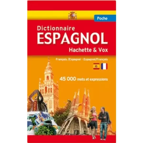 Dictionnaire Poche Hachette Vox - Bilingue Espagnol - Collectif-image
