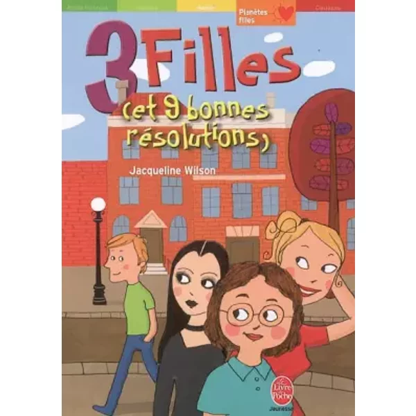 3 Filles (Et Neuf Bonnes RéSolutions) - Jacqueline Wilson-image