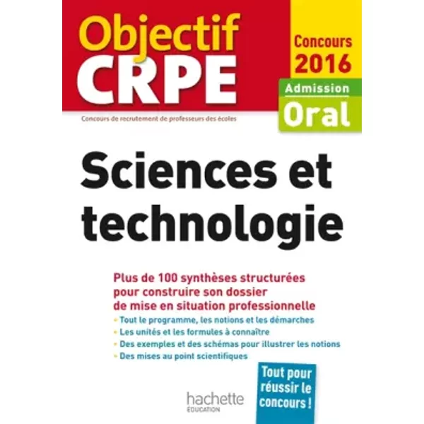 Crpe En Fiches : Sciences Et Technologie - 2016 - Jack Guichard, Marc Antoine, Richard Minguez, Serge Conneau Et Olivier Burger-image