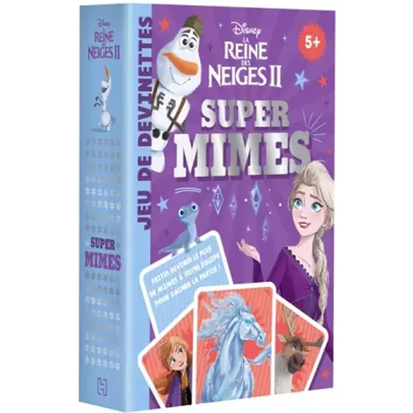 La Reine Des Neiges 2 - Jeux De Cartes - Super Mimes - Disney-image