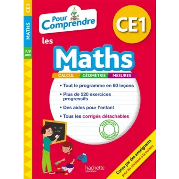 Pour Comprendre Maths CE1 - Jean-Paul Blanc, Natacha Bramand, Paul Bramand, Antoine Vargas, Eric Lafont, Claude Maurin, Daniel Peynichou-image