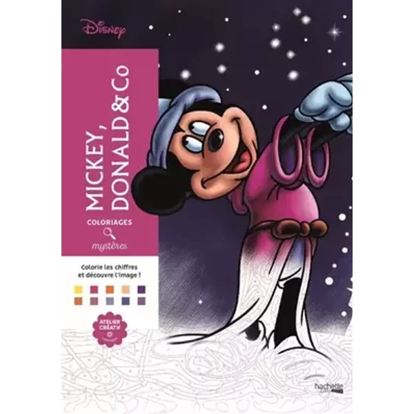 Coloriages Mystères Disney Mickey, Donald & Co - Jérémy Mariez