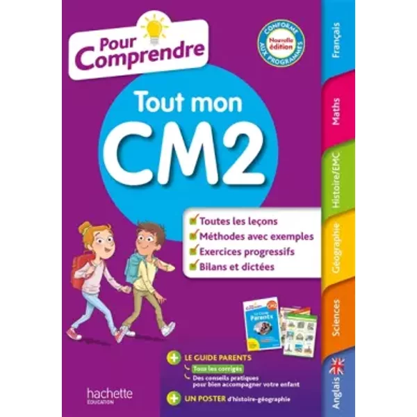 Pour comprendre Tout mon CM2 - Jack Guichard, Jean-Étienne Hérété, Fabienne Dachet, Laure Voirin-Bremont, Pierre Brémont, Séverine Chatelain, Pascale Huet